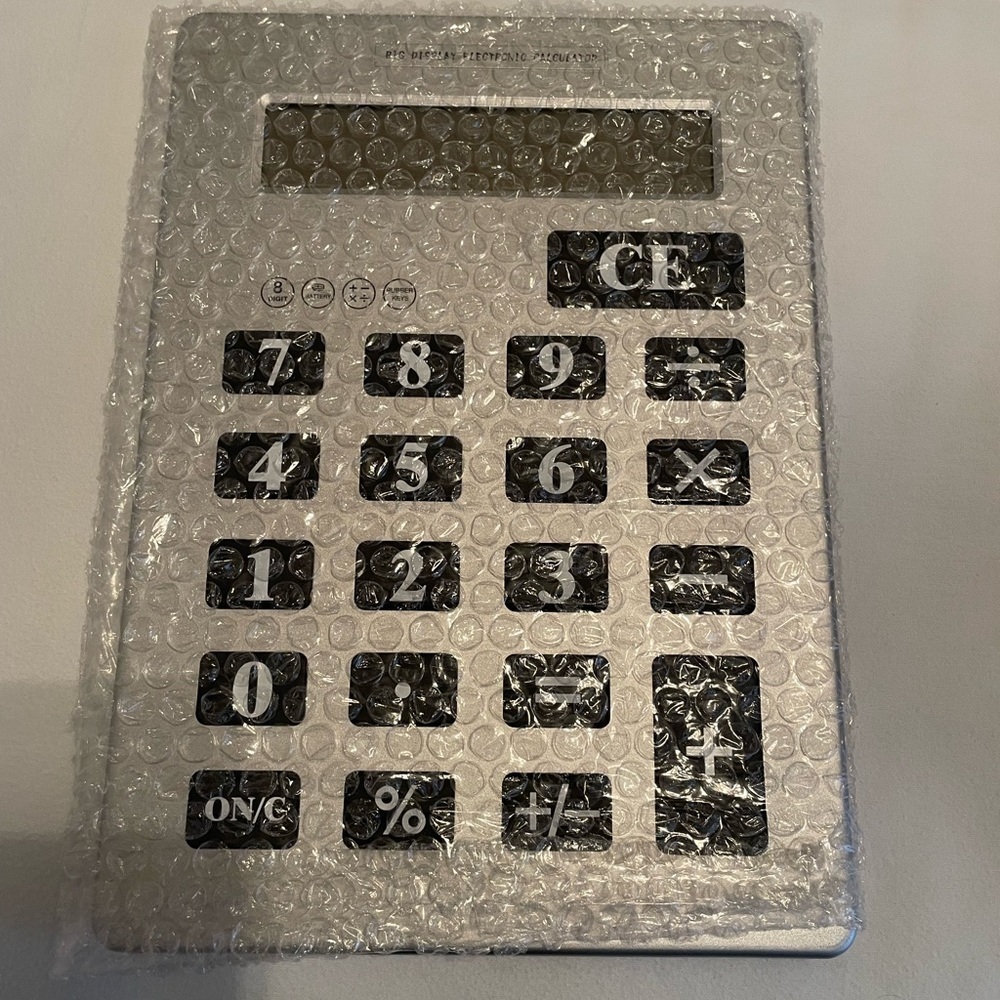 Ex large calculator